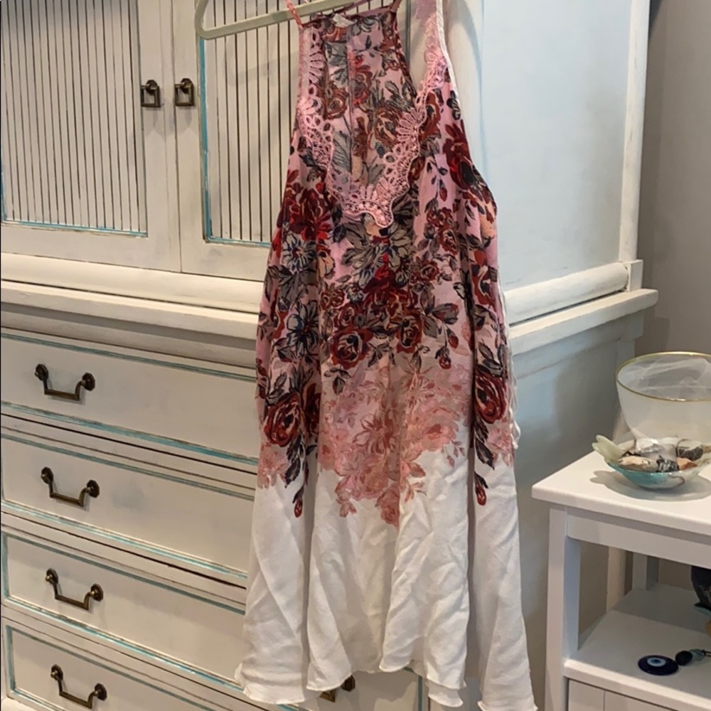 Free People Lingerie Lace Dress